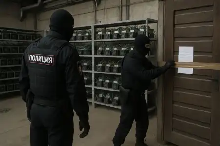 Ilegalna rudarska farma zatvorena na državnom zemljištu