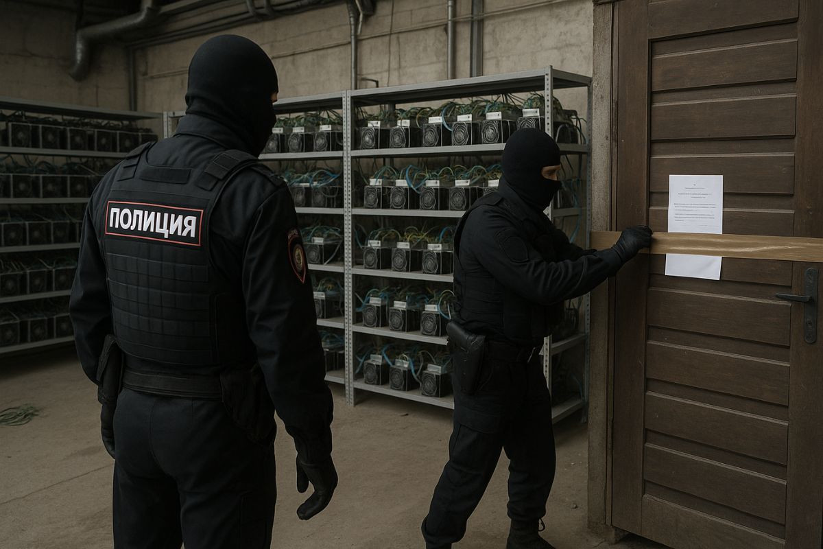 Ilegalna rudarska farma zatvorena na državnom zemljištu