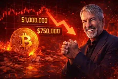 Bitcoin predviđanja: što znači pad s milijun na 750 tisuća dolara