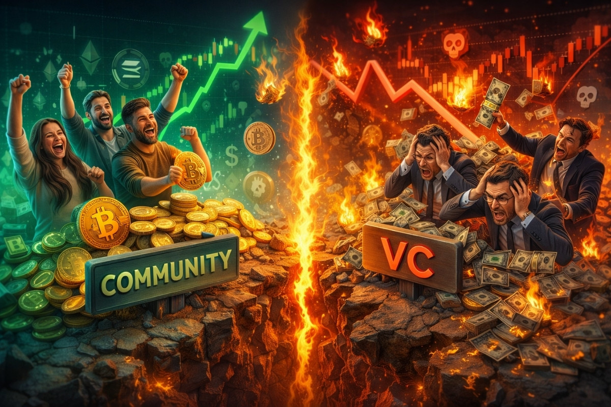 Community projekti vs VC projekti: tko stvarno donosi veće prinose u kriptu?